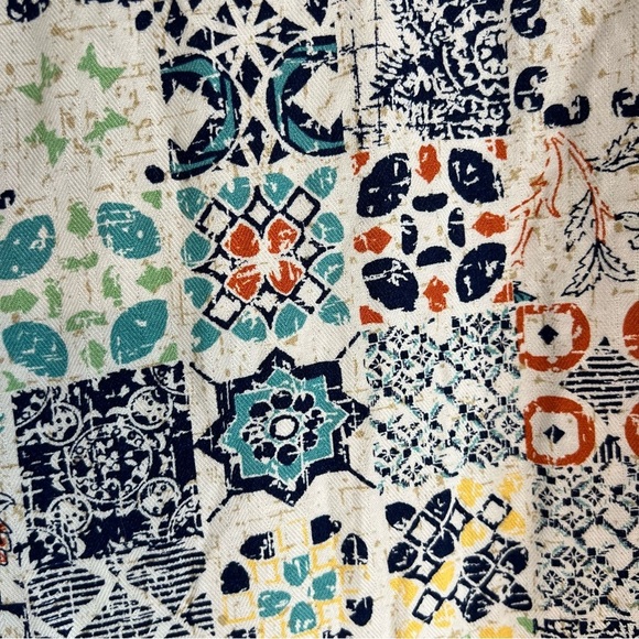 CLUB ROOM Mens Rumbie Mixed Medallion Silk Rayon Button Down Shirt Sz 2XL Casual - Picture 15 of 15